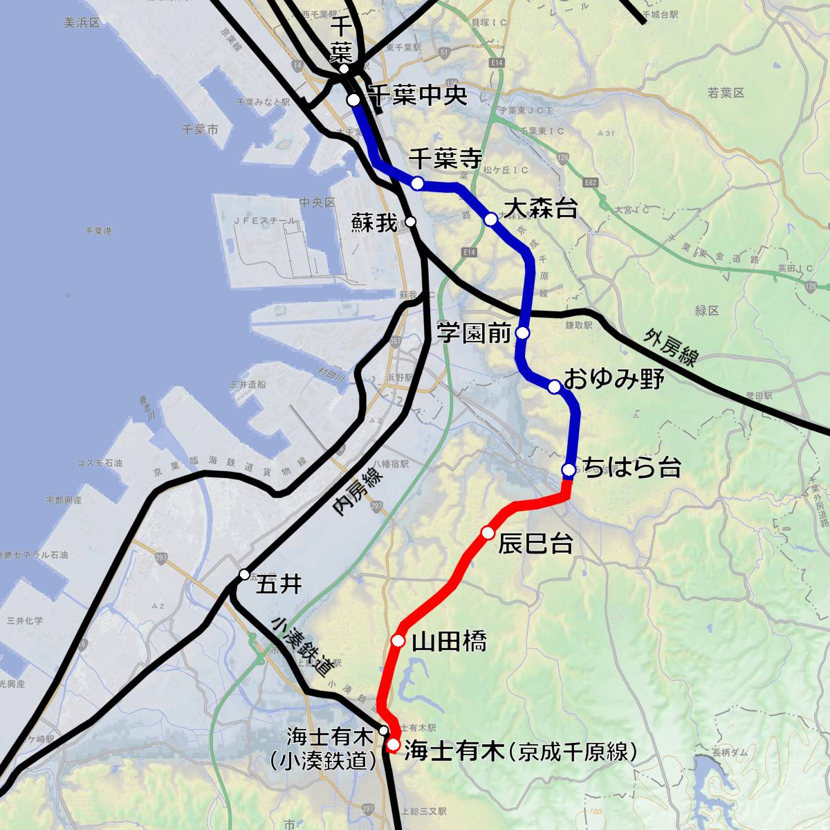 小湊 鉄道 路線 図